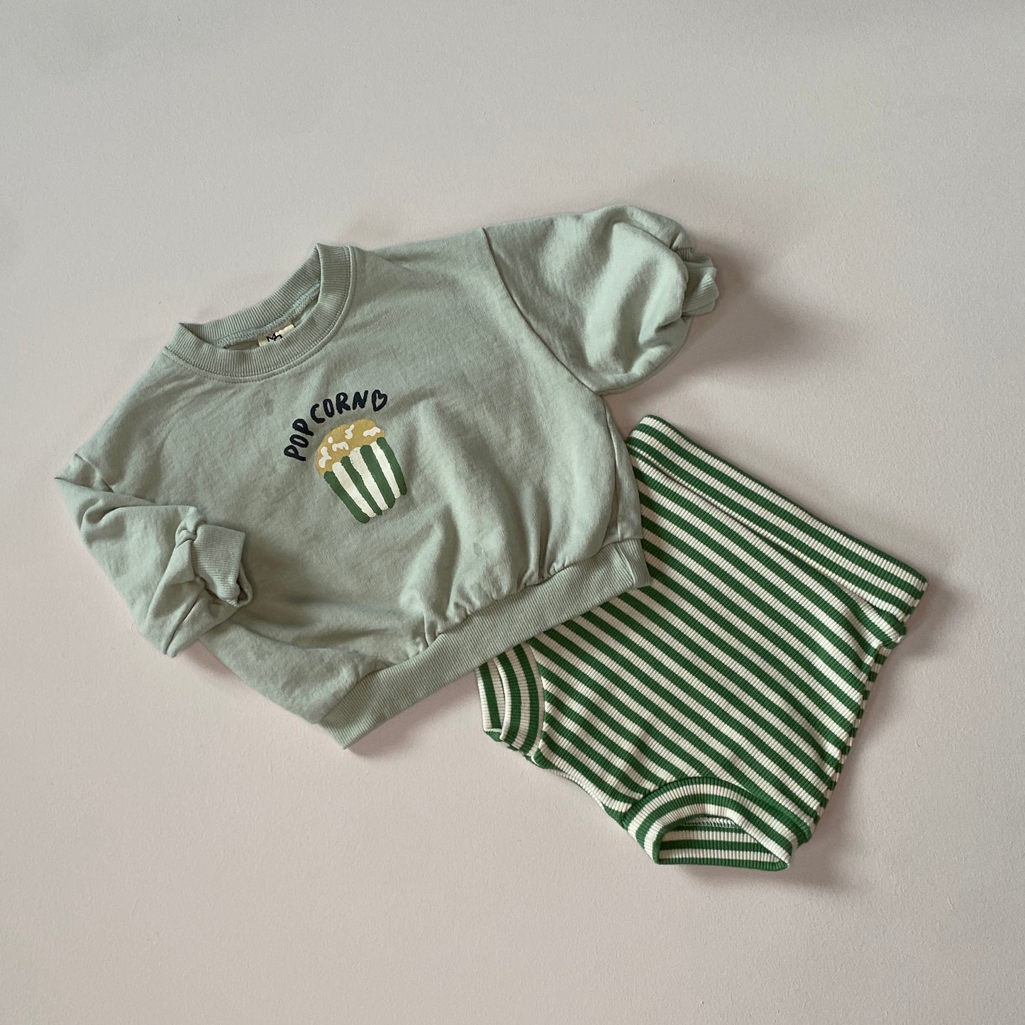 Bebe Popcorn set - Mint