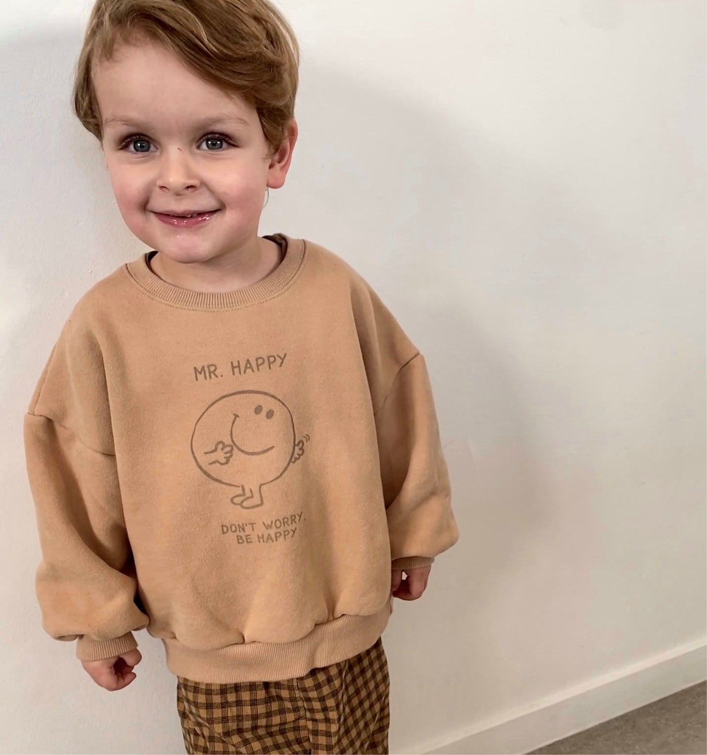 Mr. Happy sweater