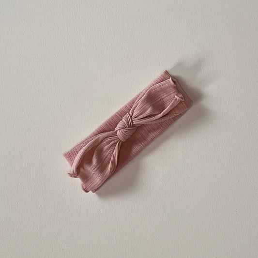 Bebe bow hairband - Pink