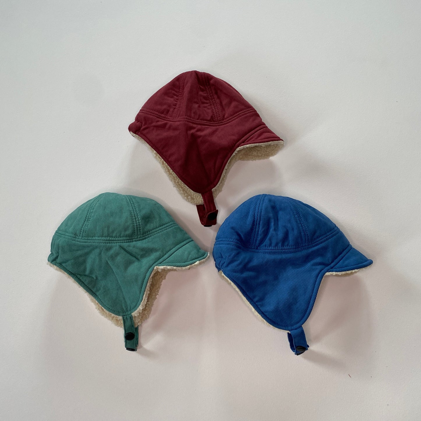 Color teddy hat - Blue