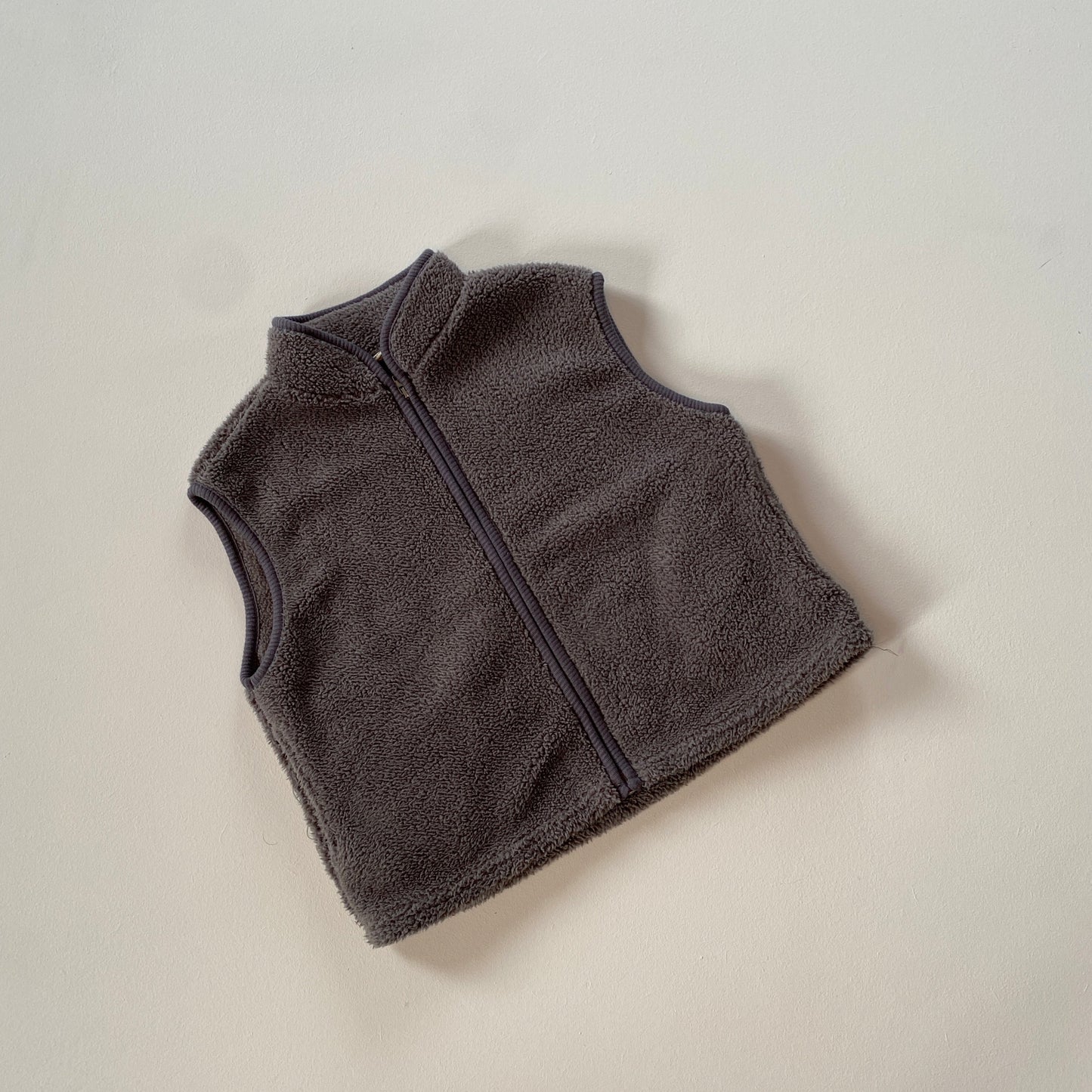 Fleece vest - Charcoal