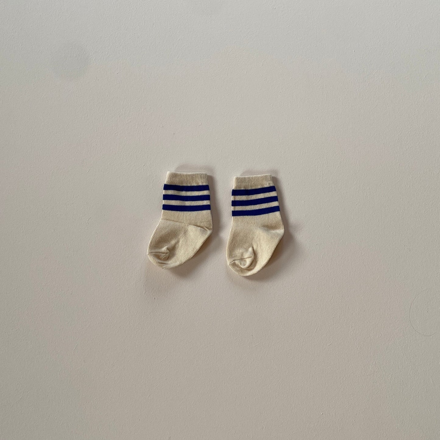 Stripe socks - Cream