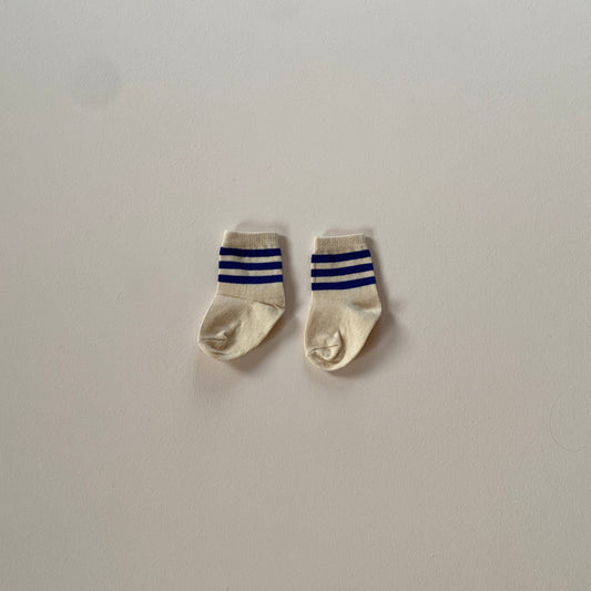 Stripe socks - Cream