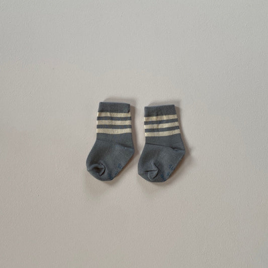 Stripe socks - Grey